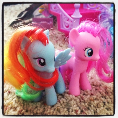 My Little Ponies making a comeback and my niece loves them as much as I did at her age